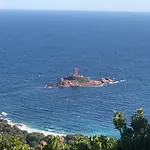 Boulouris Panorama Vue Mer Lägenhet Saint-Raphaël