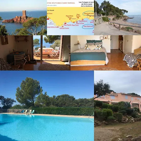 Appartement Boulouris Panorama Vue Mer *